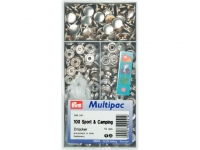 Boutons pression ''Sport & Camping'' multipac 15mm