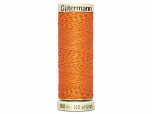 Fil pour tout coudre Gtermann orange clair 285 