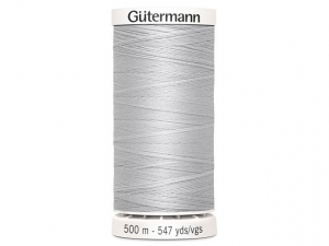 Fil à coudre Gütermann 500m col : 008 gris clair