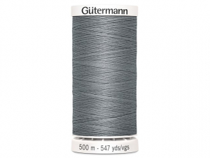 Fil à coudre Gütermann 500m col : 040 gris soutenu